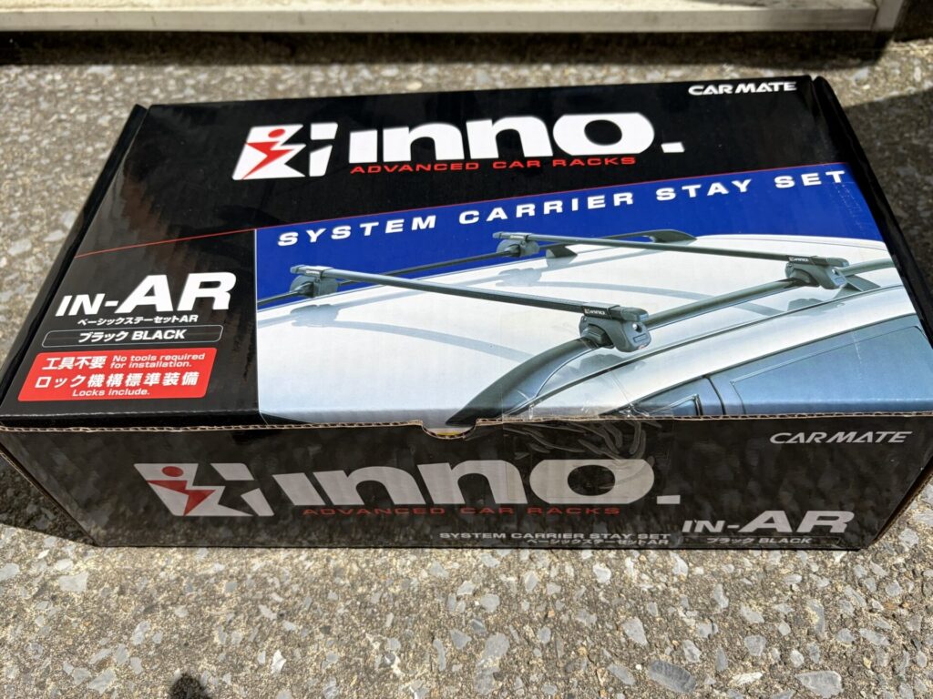 カーメイト製 INNO ベーシックステーセットAR（IN-AR）のパッケージ